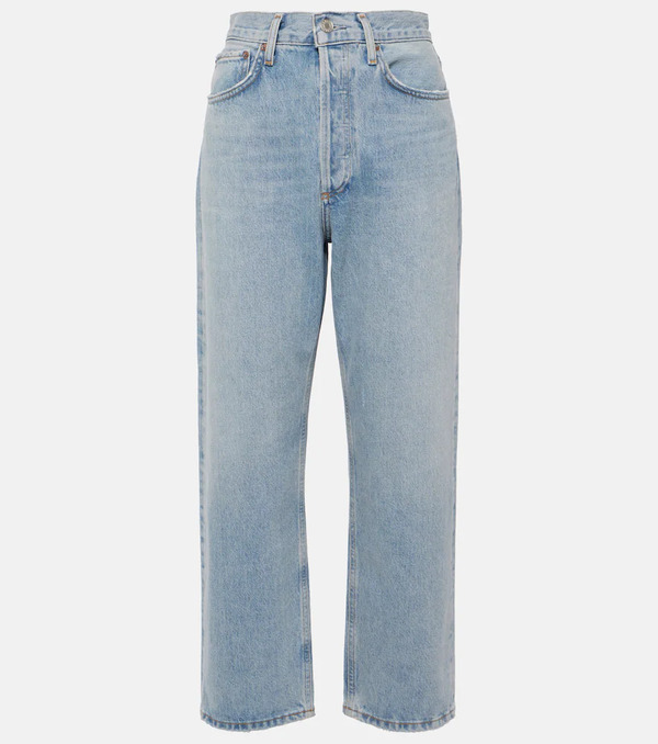  Agolde Agolde Jeans Rectos 90's Crop De Tiro Medio 