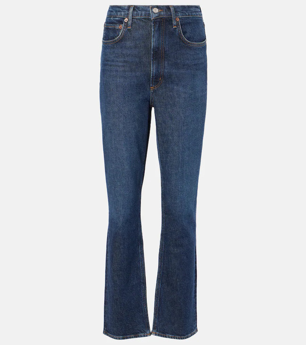  Agolde Agolde Jeans Rectos Stovepipe De Tiro Alto 