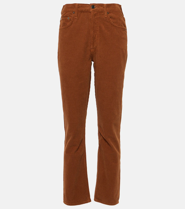  Agolde Agolde Pantalones Rectos Riley Long De Pana 