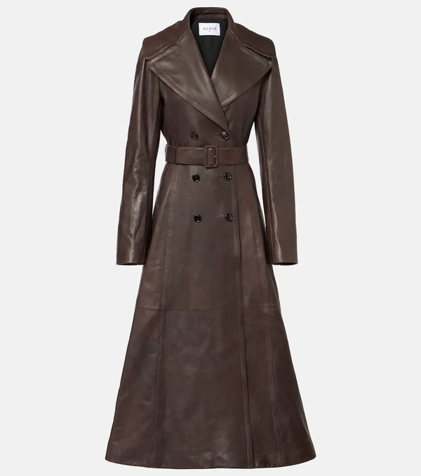  Alaia Alaïa Abrigo De Piel 