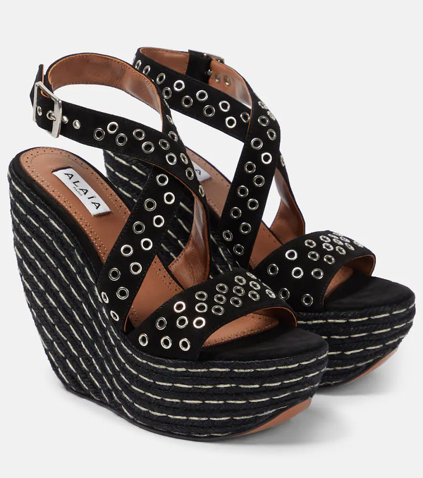  Alaia Alaïa Alpargatas Woven De Ante 