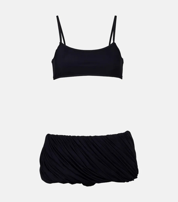  Alaia Alaïa Bikini Plisado De Tiro Bajo 