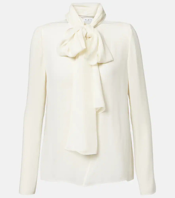 Alaia Alaïa Blusa Transparente Con Lazada 