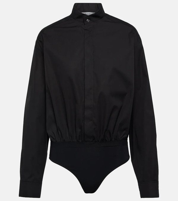  Alaia Alaïa Body De Popelín De Algodón 