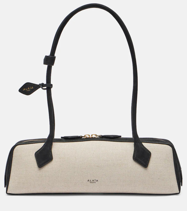  Alaia Alaïa Bolso Al Hombro Le Teckel Medium De Lona 