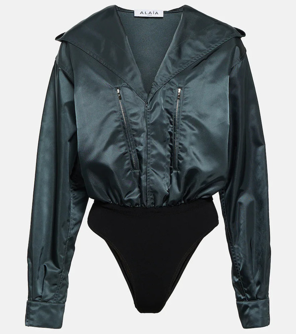 Alaia Alaïa Camisa Body Con Capucha 