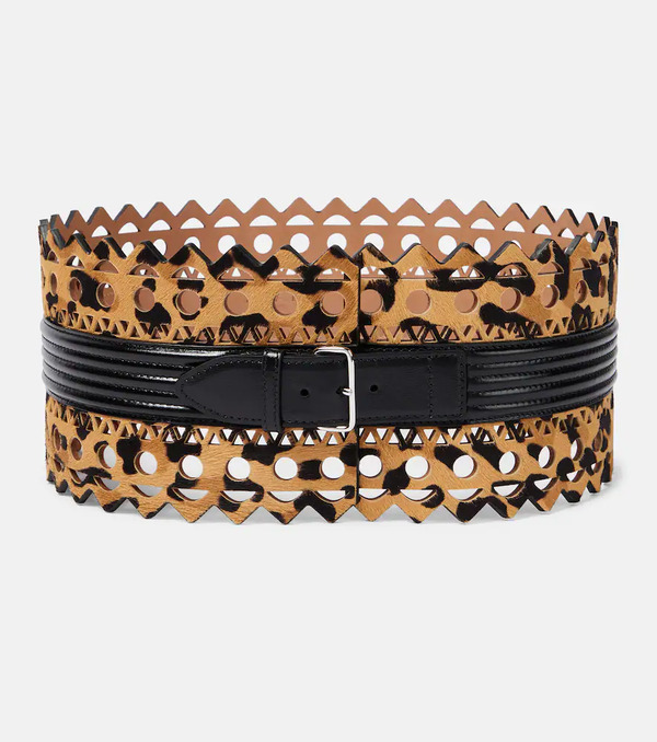 Alaia Alaïa Cinturón Corsé Small De Piel 