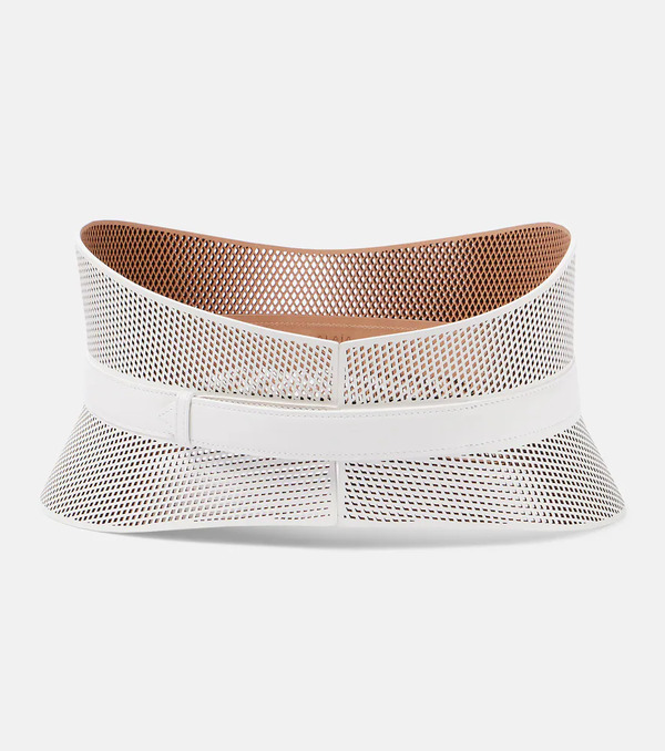 Alaia Alaïa Cinturón Neo Bustier De Piel 