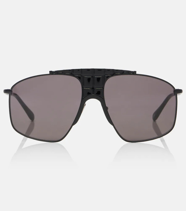  Alaia Alaïa Gafas De Sol De Aviador Lettering Logo 