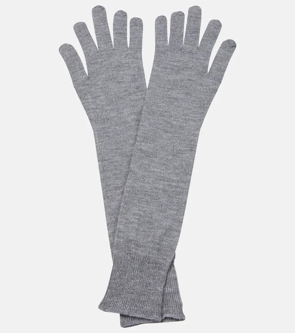  Alaia Alaïa Guantes De Cachemir Y Seda 