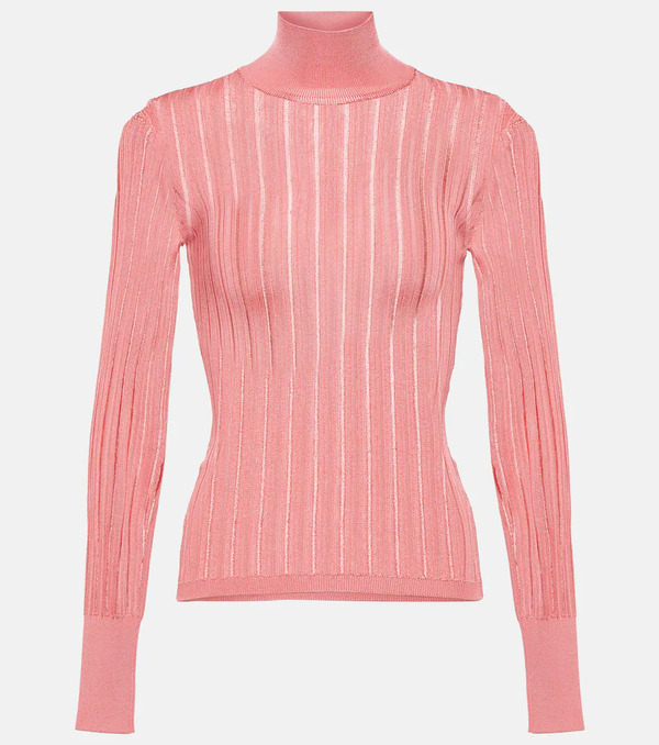  Alaia Alaïa Jersey De Cuello Alto Crinoline 