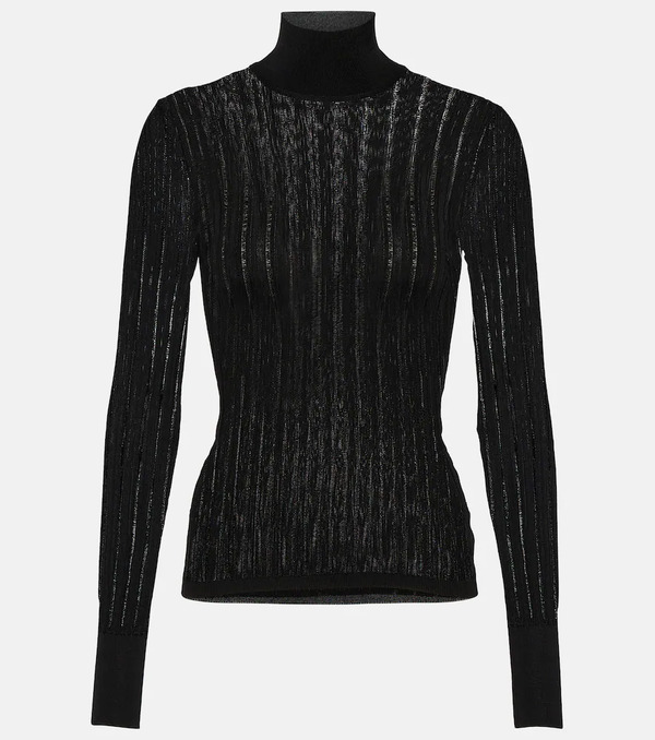  Alaia Alaïa Jersey De Cuello Alto Crinoline 