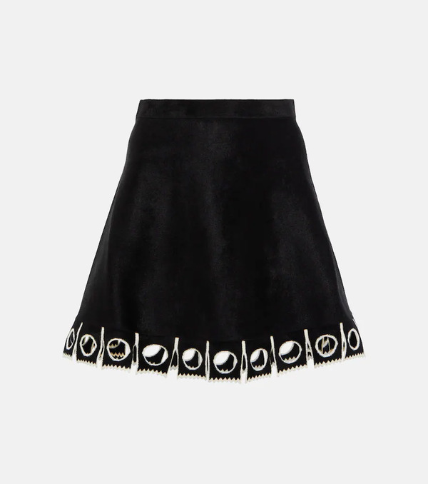  Alaia Alaïa Minifalda Con Abertura 