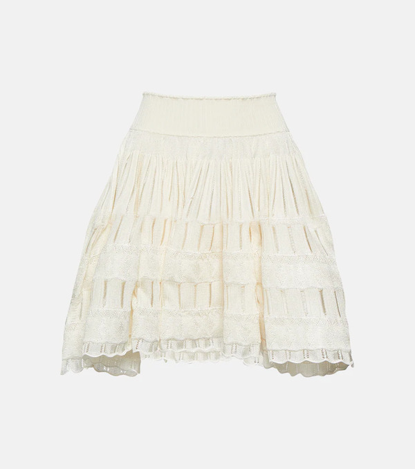 Alaia Alaïa Minifalda Crinoline 