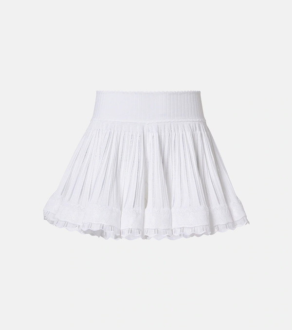  Alaia Alaïa Minifalda De Punto 