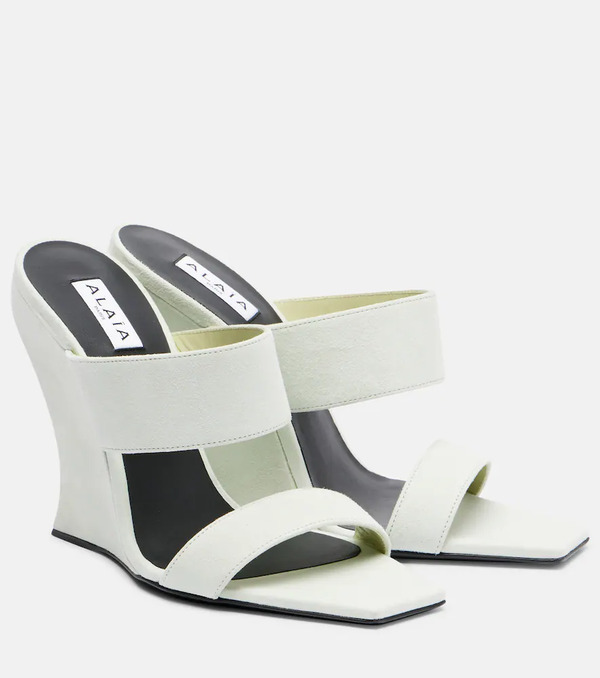  Alaia Alaïa Mules Con Cuña Wave 110 De Ante 