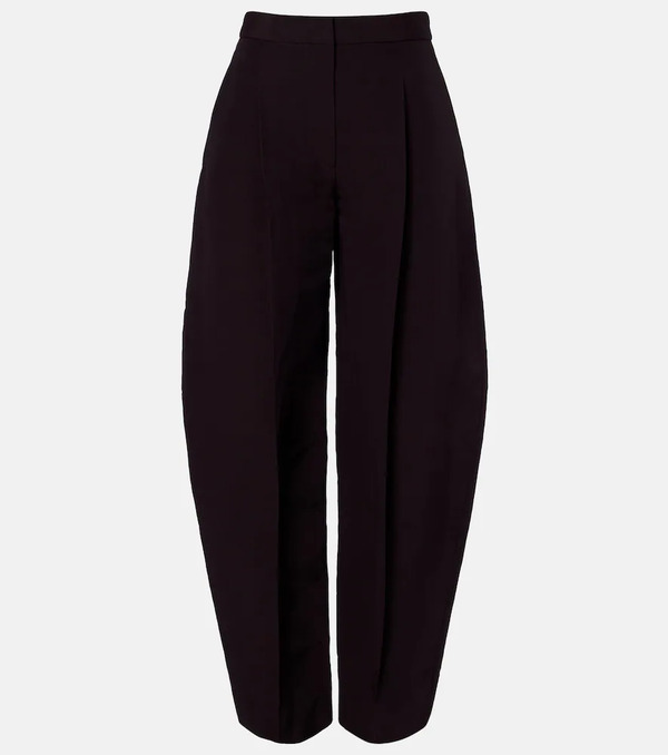  Alaia Alaïa Pantalones Barrel De Popelín 