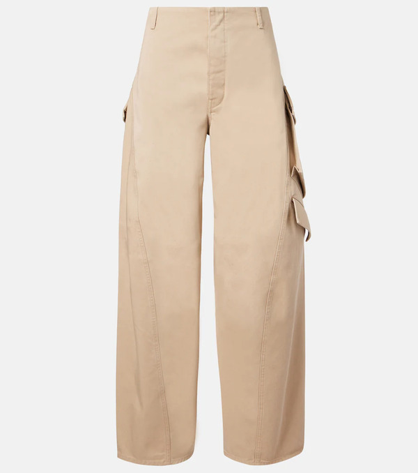  Alaia Alaïa Pantalones Cargo De Algodón 