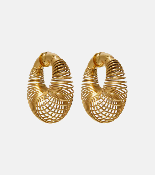  Alaia Alaïa Pendientes De Aro En Espiral 