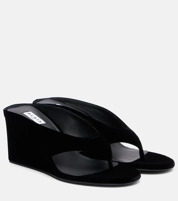  Alaia Alaïa Sandalias De Velvet 