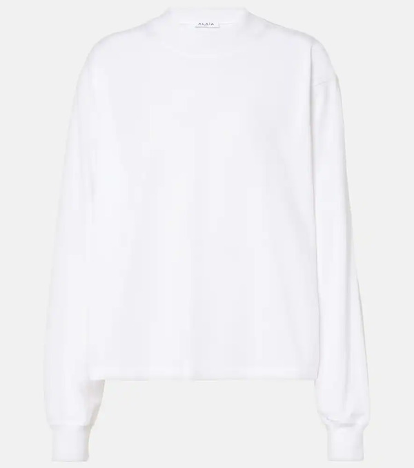  Alaia Alaïa Sudadera De Jersey De Algodón 