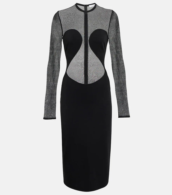  Alaia Alaïa Vestido Corto Con Paneles 