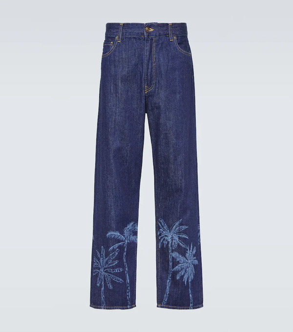  Alanui Alanui Jeans Rectos Jungle Estampados 
