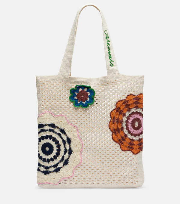  Alemais Alémais Bolso Medium De Croché 