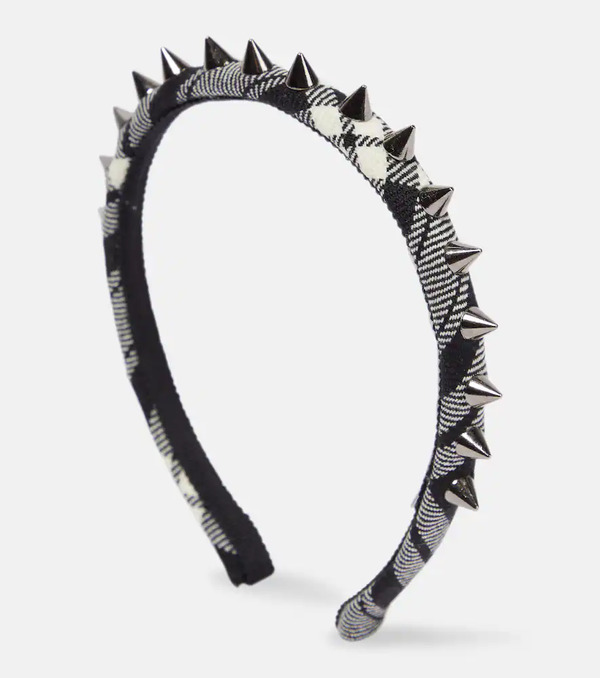  Alessandra Rich Alessandra Rich Diadema Spike Adornada 