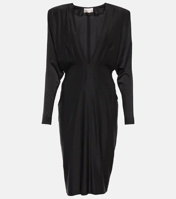  Alexandre Vauthier Alexandre Vauthier Vestido Midi De Satén 