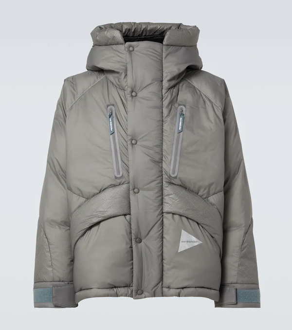  And Wander And Wander Chaqueta Acolchada Con Logo 