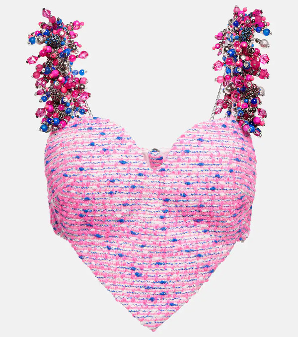  Area Area Crop Top Con Corazón 