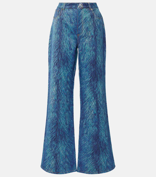  Area Area Jeans Flared Estampados 