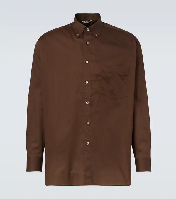  Auralee Auralee Camisa Oversized De Algodón 