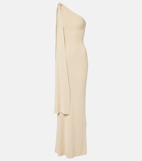  Aya Muse Aya Muse Vestido Largo Dara Drapeado 