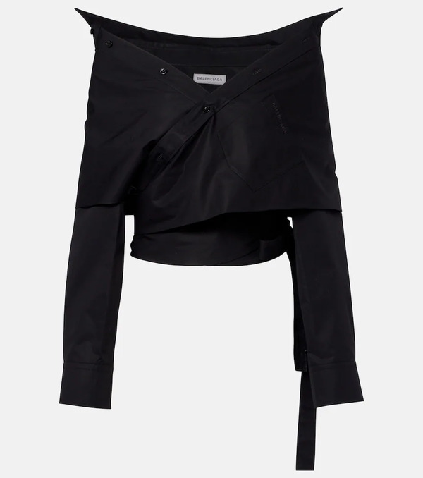  Balenciaga Balenciaga Top De Algodón 