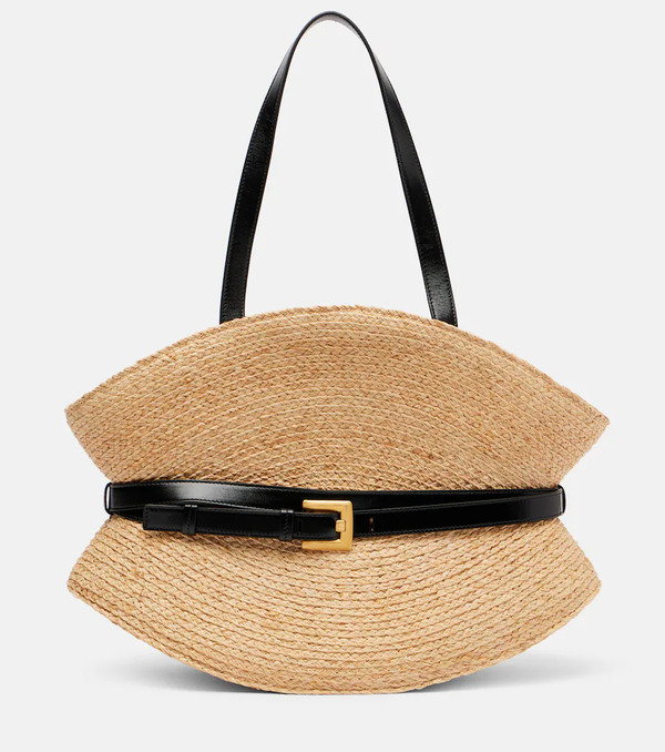  Balmain Balmain Bolso Shuffle Medium De Rafia 
