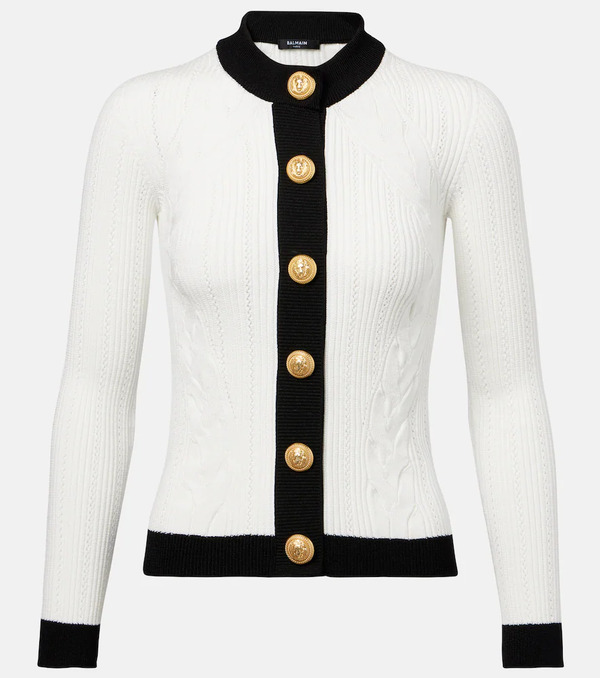  Balmain Balmain Cárdigan Trenzado 
