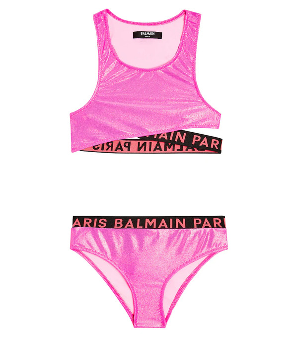  Balmain Kids Balmain Kids Bikini Con Logo 