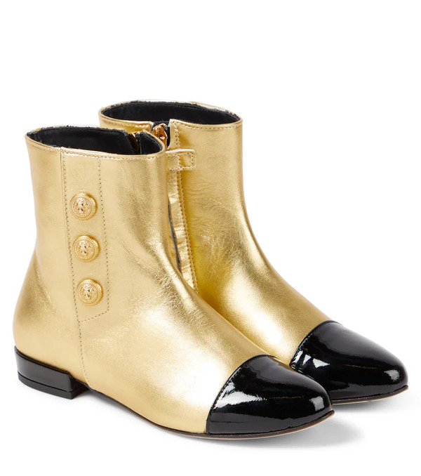  Balmain Kids Balmain Kids Botines De Piel 