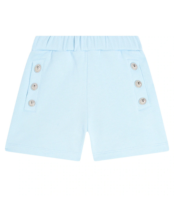  Balmain Kids Balmain Kids Shorts De Jersey De Algodón 