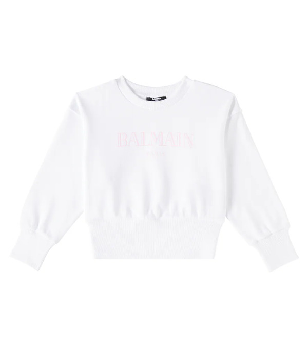  Balmain Kids Balmain Kids Sudadera De Algodón Estampada 