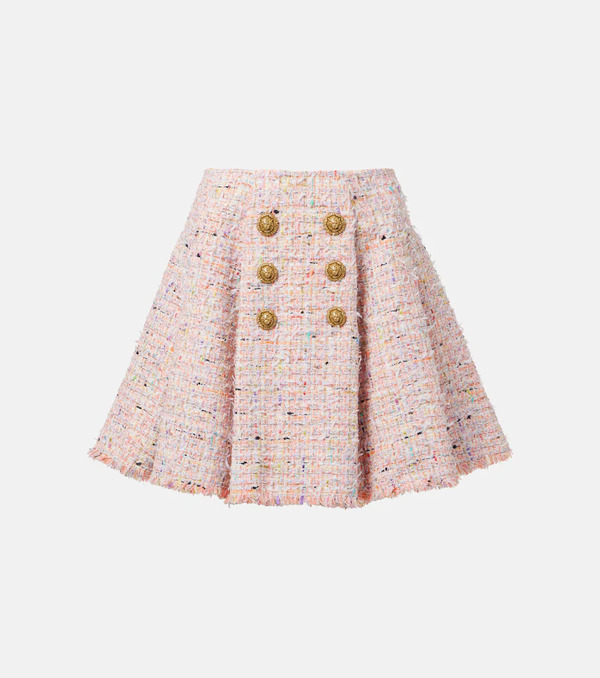  Balmain Balmain Minifalda De Tweed 