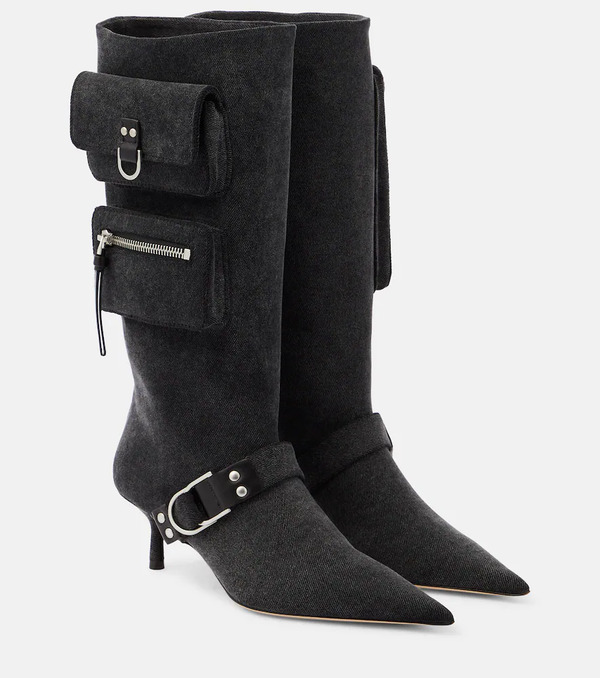  Blumarine Blumarine Botas Altas Jeanne En Denim 