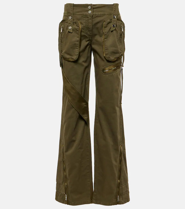  Blumarine Blumarine Jeans Cargo Flared De Tiro Medio 