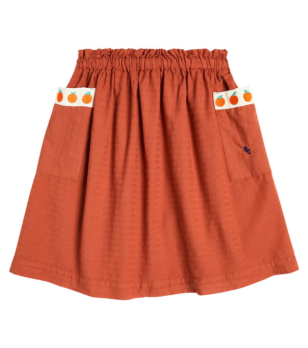  Bobo Choses Bobo Choses Falda De Algodón Fruncida 