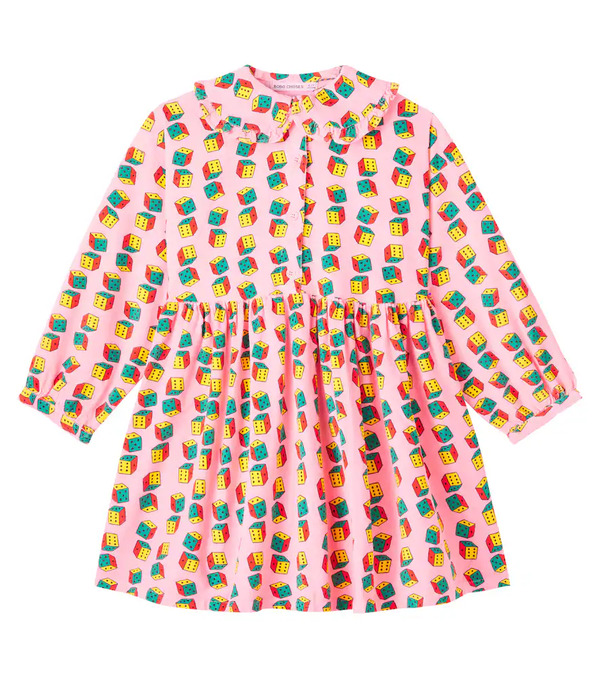  Bobo Choses Bobo Choses Vestido De Algodón Estampado 