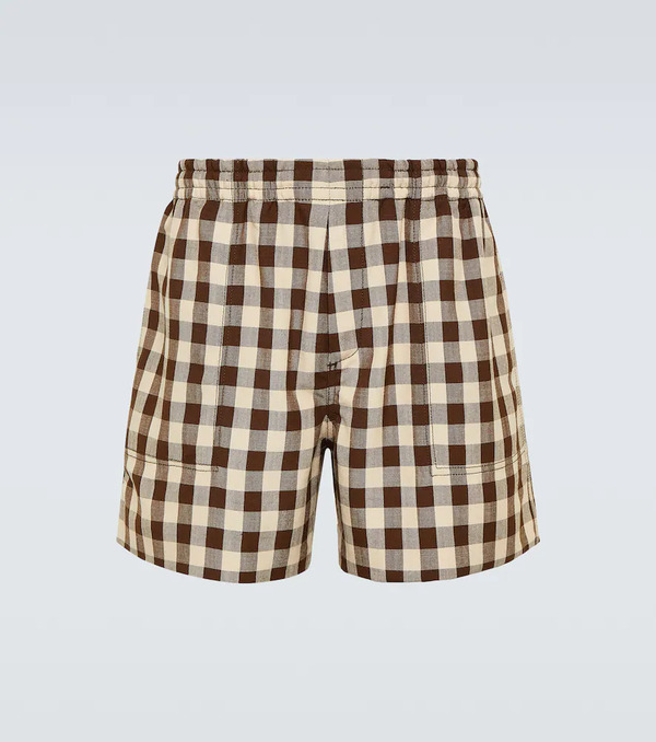  Bode Bode Shorts Gilbert Check A Cuadros 