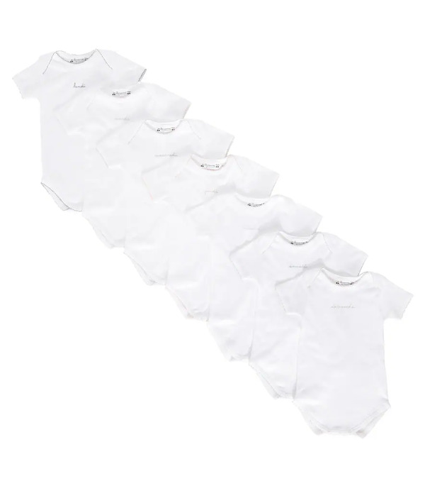  Bonpoint Bonpoint Bebé - Set De 7 Bodies De Algodón 