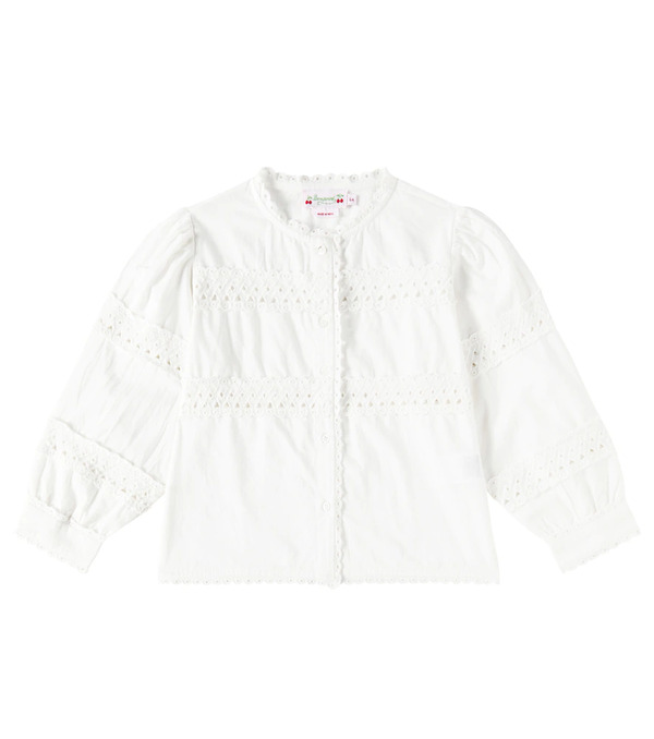  Bonpoint Bonpoint Blusa Elyah De Algodón Bordada 